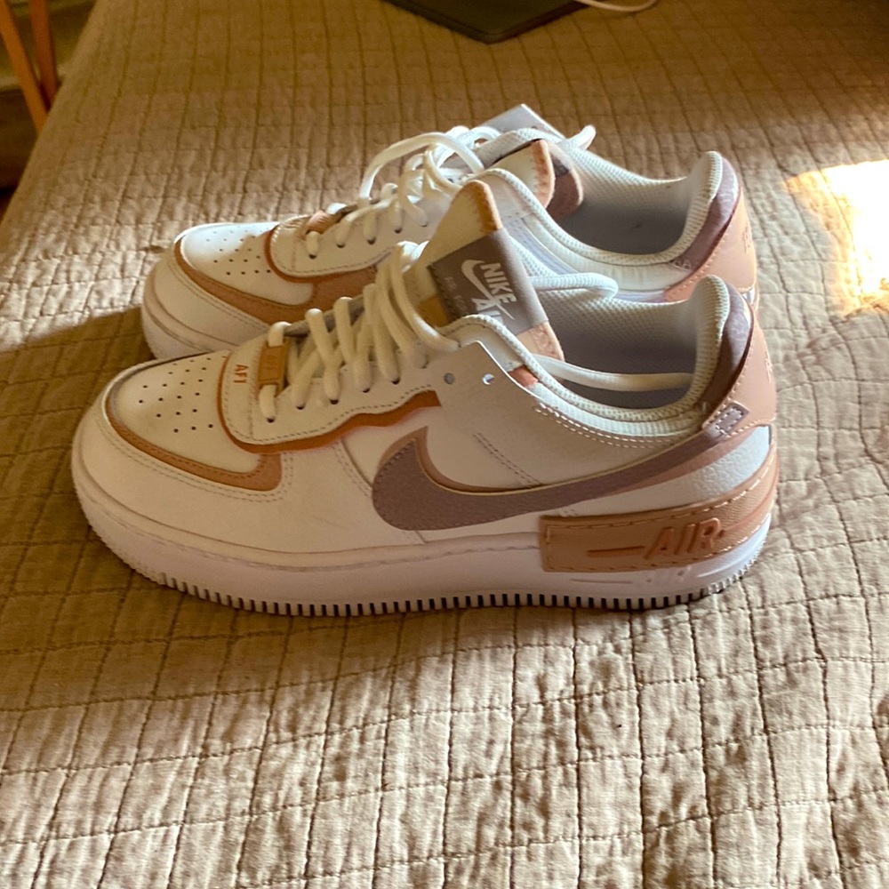 Air Force 1 shadow white amethyst